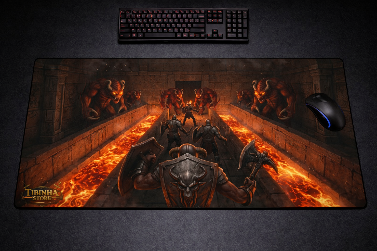 Mousepad Tibinha Store – The Annihilator (Sob Encomenda)